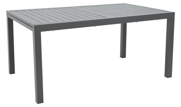 Kerti asztal Lafla, szürke, 240x100x75 cm