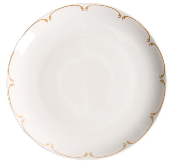 12 darabos étkészlet CHAROLI Porcelán Fehér/arany