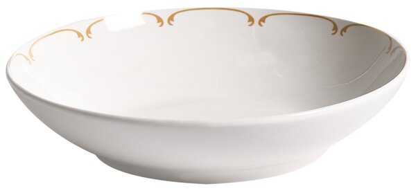 12 darabos étkészlet CHAROLI Porcelán Fehér/arany