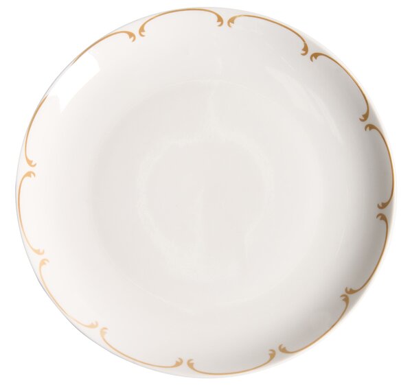 12 darabos étkészlet CHAROLI Porcelán Fehér/arany