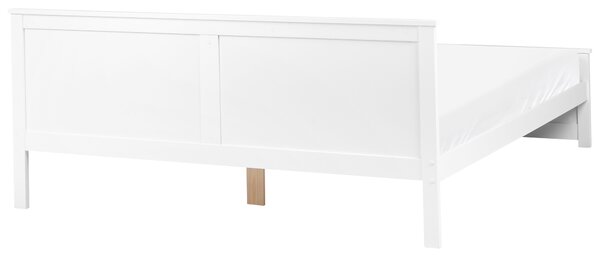 Ágy Fenyő SABRAN 180 x 200 cm Fehér