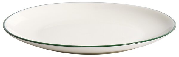 24 darabos étkészlet CUMIN Porcelán Törtfehér/zöld