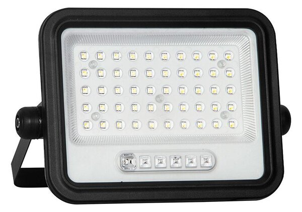 V-TAC 8W napelemes LED reflektor, 2000K - 8000K között állítható színhőmérséklettel - SKU 24083