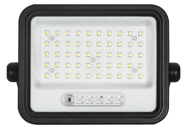 V-TAC 8W napelemes LED reflektor, 2000K - 8000K között állítható színhőmérséklettel - SKU 24083