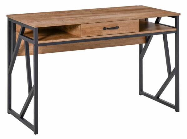 Homcom MDF Számítógép asztal 120x60x76 cm, Barna