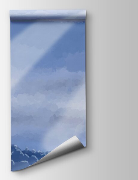 Fotótapéta Felhők és fénysugarak az égen, Égbolt fotótapéta, Népszerű fotótapéta, t00416 - Tapeko.hu