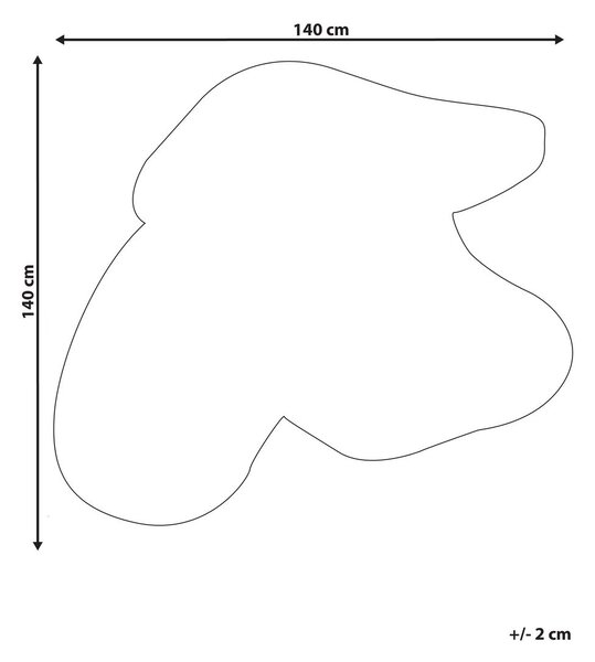 Szőnyeg SINJUWI Színes ø 140 cm Gyapjú