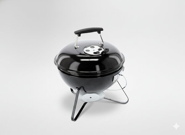Gömb grillsütő fedővel