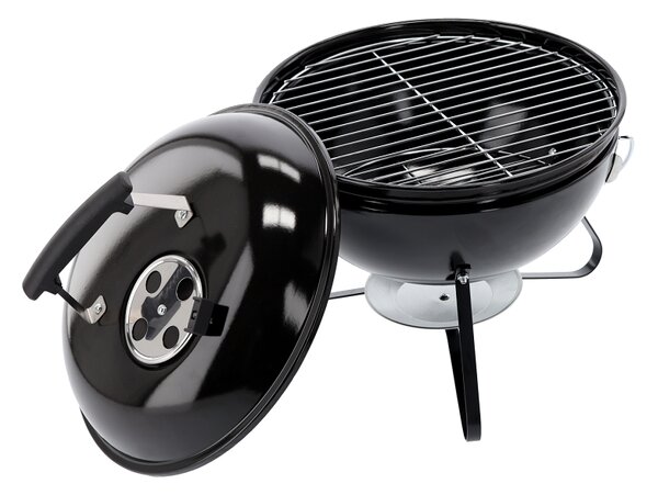 Gömb grillsütő fedővel