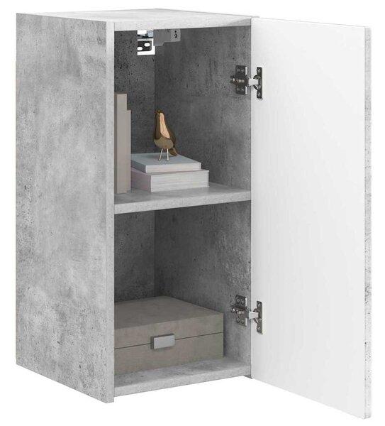 TV Fali Szekrény 2 pcs Beton 30 x 31 x 60 cm Faanyag