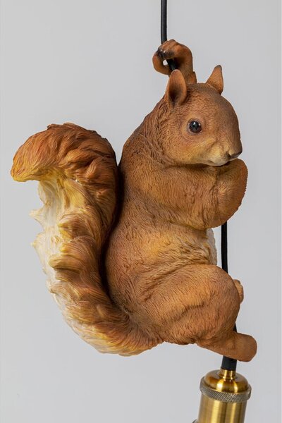 Kare Design Wiewiórka függőlámpa gyanta barna 20 cm