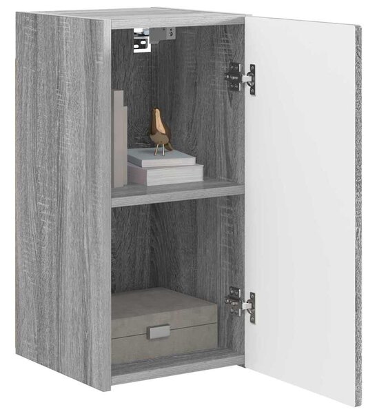 TV Fali Szekrény 2 pcs Szürke Sonoma 30 x 31 x 60 cm Faanyag