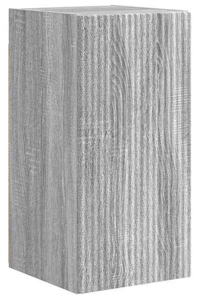TV Fali Szekrény 2 pcs Szürke Sonoma 30 x 31 x 60 cm Faanyag