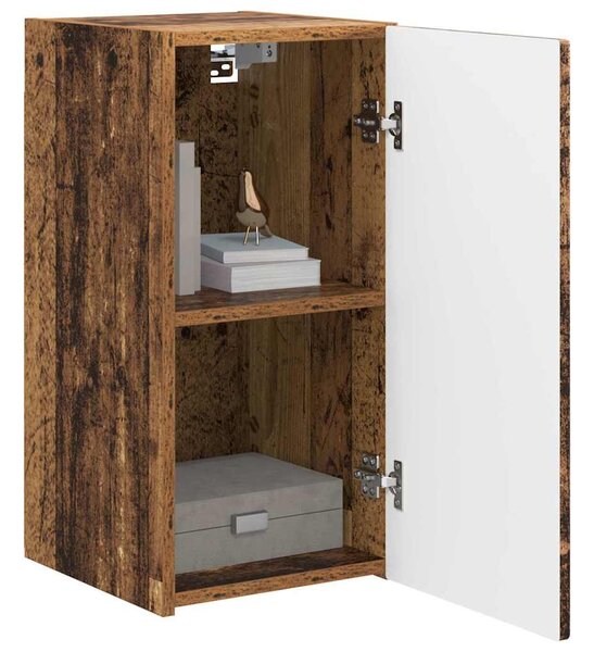 TV Fali Szekrény 2 pcs Öreg fa 30 x 31 x 60 cm Faanyag