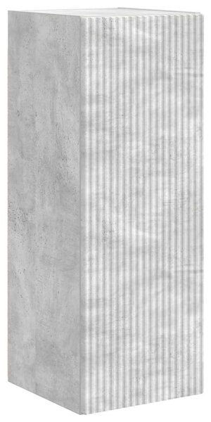 TV Fali Szekrény 2 pcs Beton 30 x 31 x 80 cm Faanyag