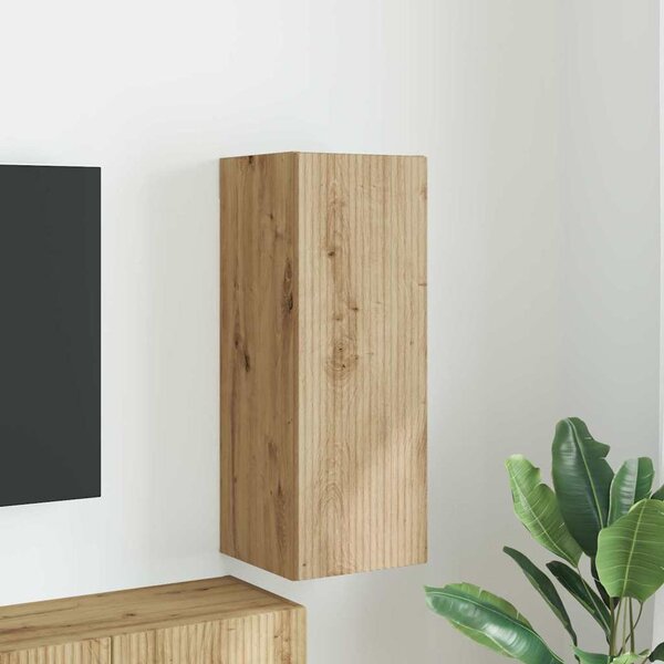 TV Fali Szekrény Művészi tölgy 30 x 31 x 80 cm Faanyag