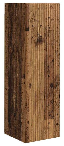 TV Fali Szekrény 2 pcs Öreg fa 30 x 31 x 100 cm Faanyag