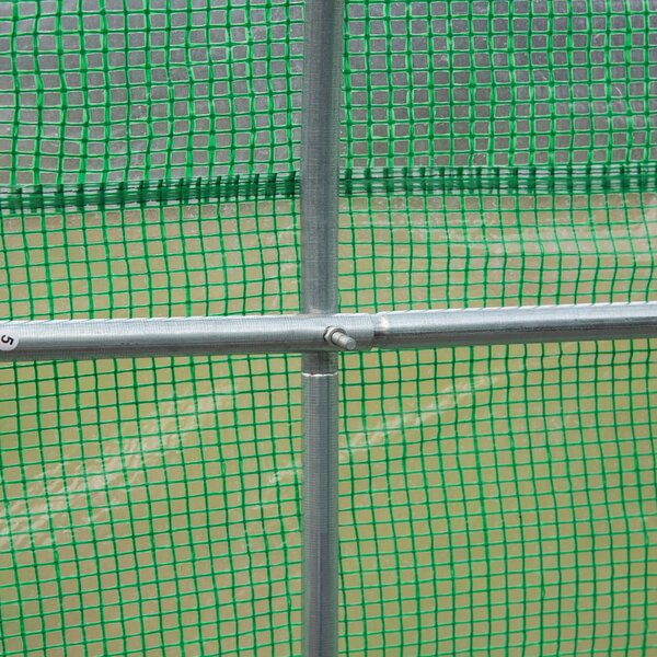 Homcom kerti üvegház, növények számára, 3,5 x 3 x 2 m
