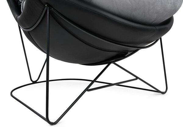 King Home Otilia Stand Fotel Bársony Sötétszürke Modern