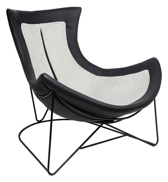 King Home Otilia Stand Fotel Bársony Sötétszürke Modern