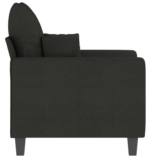 VidaXL fekete szövet kanapéfotel 60 cm