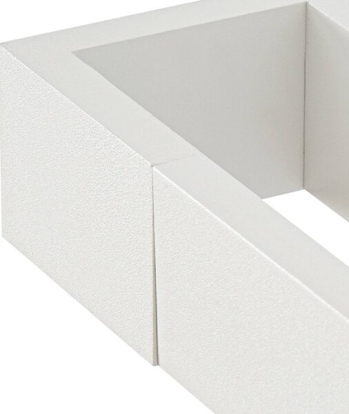 Arcchio LED fali világítás Jora, 60 cm, fehér, forgatható, IP44, Fehér / opál, Fürdőszoba, Alumínium, Modern
