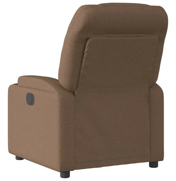 VidaXL Dönthető Fotel - Barna Szövet - Kényelmes Relax Fotel