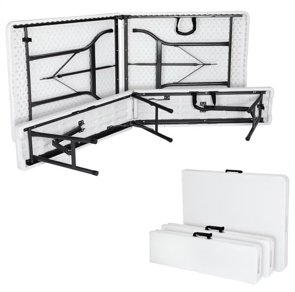 Casaria® Sörpad garnitúra 183 cm - fehér
