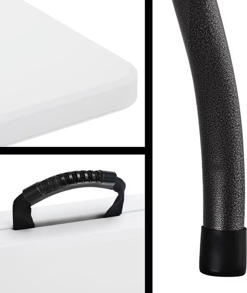 Casaria® Sörpad garnitúra 183 cm - fehér