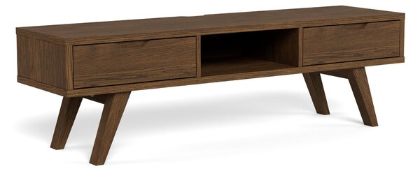 TV-állvány Norsica Albene 110, Laminált forgácslap, 45x150x40cm, Barna, Tölgy