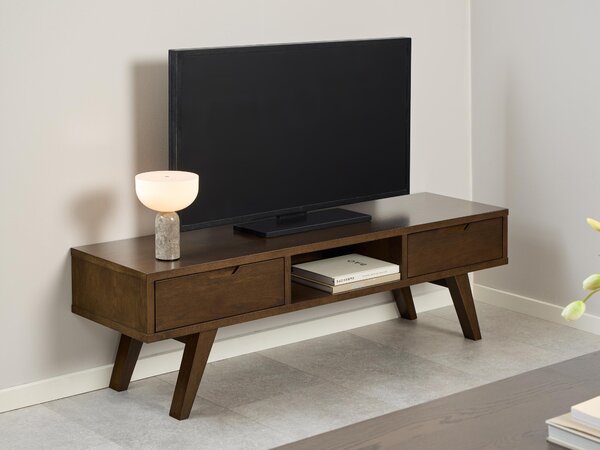 TV-állvány Norsica Albene 110, Laminált forgácslap, 45x150x40cm, Barna, Tölgy
