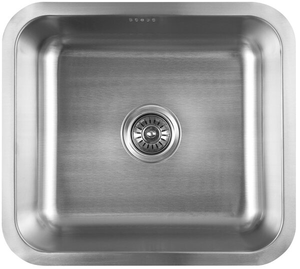Aqualine Aqualine, rozsdamentes acél beépített mosogató 50x18x45cm, AQ5045