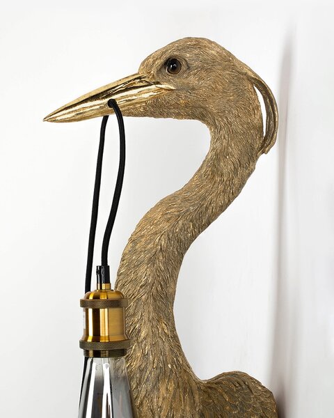 KARE Design Animal Heron Réz Gém Fali Lámpa