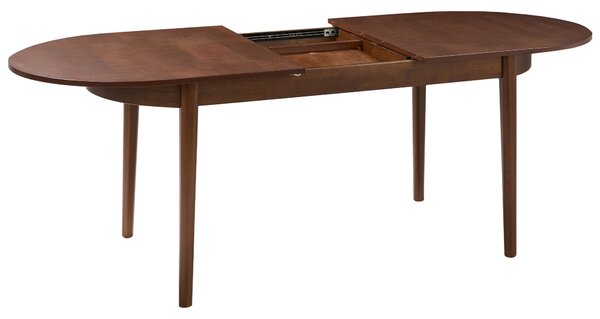 Kihúzható étkezőasztal LARTO Sötét kőris 180/220 cm 90 cm