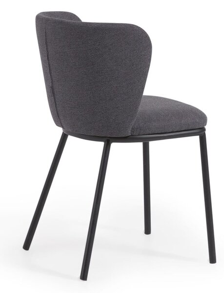 Sötétszürke étkezőszék Ciselia – Kave Home