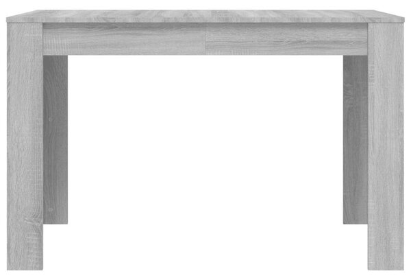 VidaXL Étkezőasztal - Szürke Sonoma - 120x60 cm