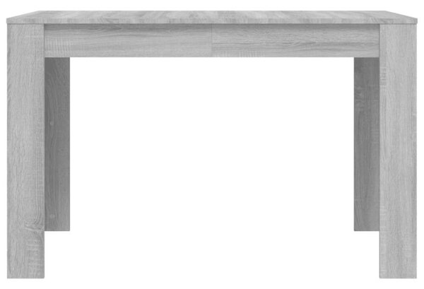 VidaXL Étkezőasztal - Szürke Sonoma - 120x60 cm