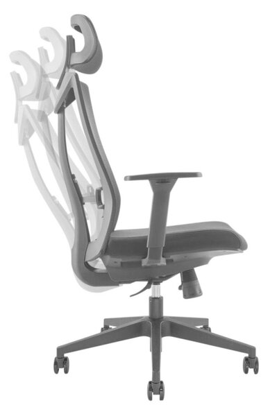 Maclean Ergo Office ER-414 Ergonomikus Irodaszék - Fekete