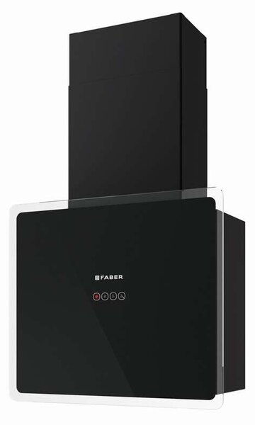 Faber GLAM-FIT 55 BK Páraelszívó, 570 m3/óra, 3 sebességfokozat, A energiaosztály, Fekete