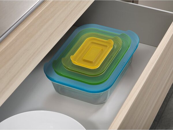 Nest élelmiszertartó üveg tálka szett - Joseph Joseph