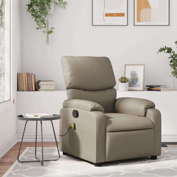Relax Deluxe Masszázsfotel - Dönthető - Kávészínű