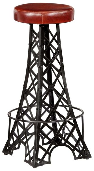 Eiffel-Torony Bárszék - 2 db - Valódi Bőr