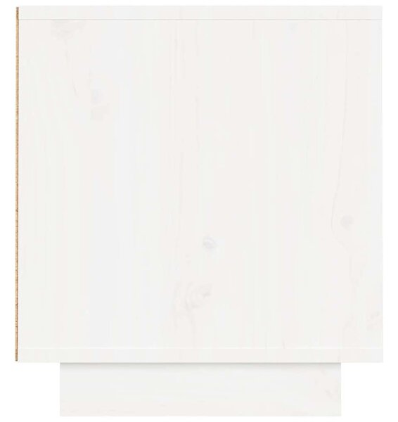 VidaXL Fehér Fenyőfa TV-szekrény - 140x35x40 cm