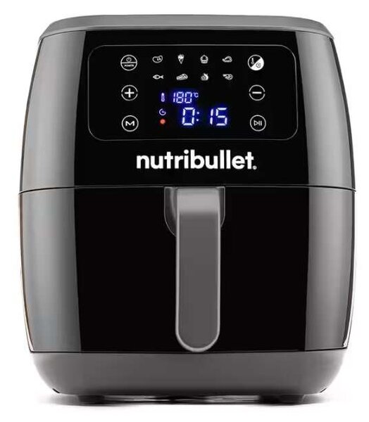 Nutribullet NBA071B Forrólevegős sütő 7L, 1800W, Fekete