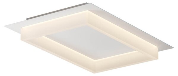 LED mennyezeti lámpa, PERIMETRO, 35*50 cm, matt fehér