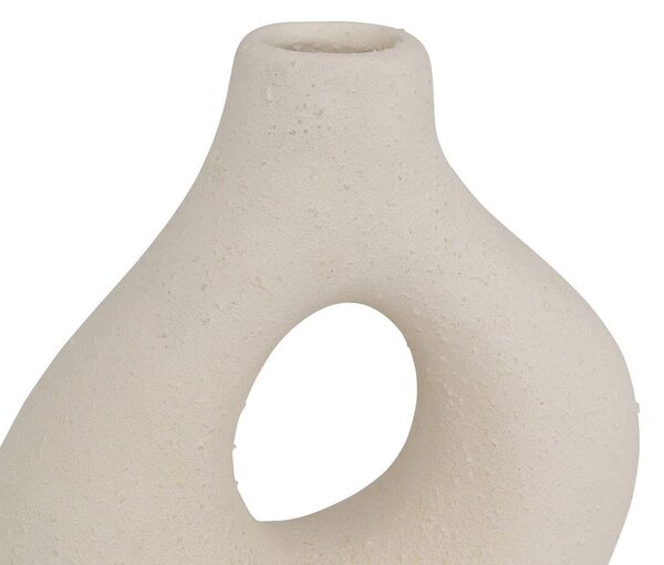 3 darabos fehér kerámia váza szett 9 cm - BOUQUET