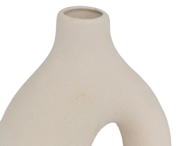 3 darabos fehér kerámia váza szett 9 cm - BOUQUET