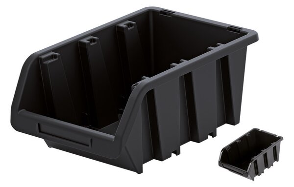 Raktári Tároló Doboz Fekete Truck Ktr20-S411 195X120X90Mm
