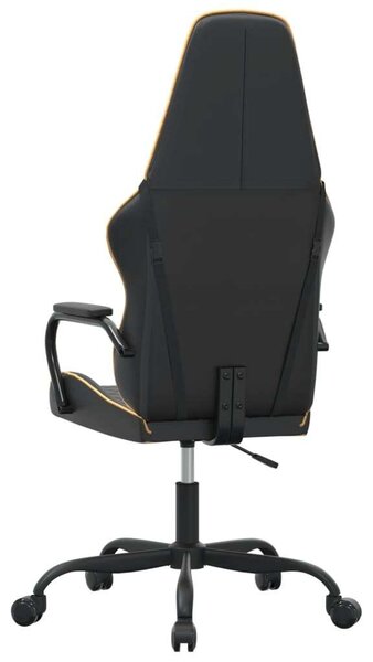 Gamer Szék - Masszázsfuggvény - Arany/Fekete