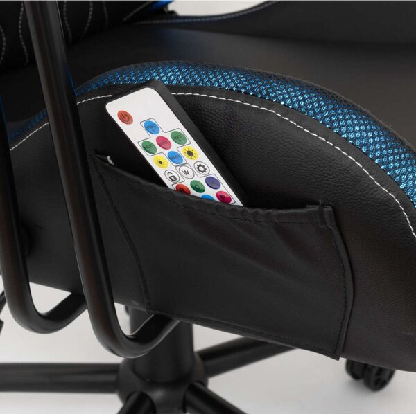 White Shark Indianapolis RGB Gamer Szék